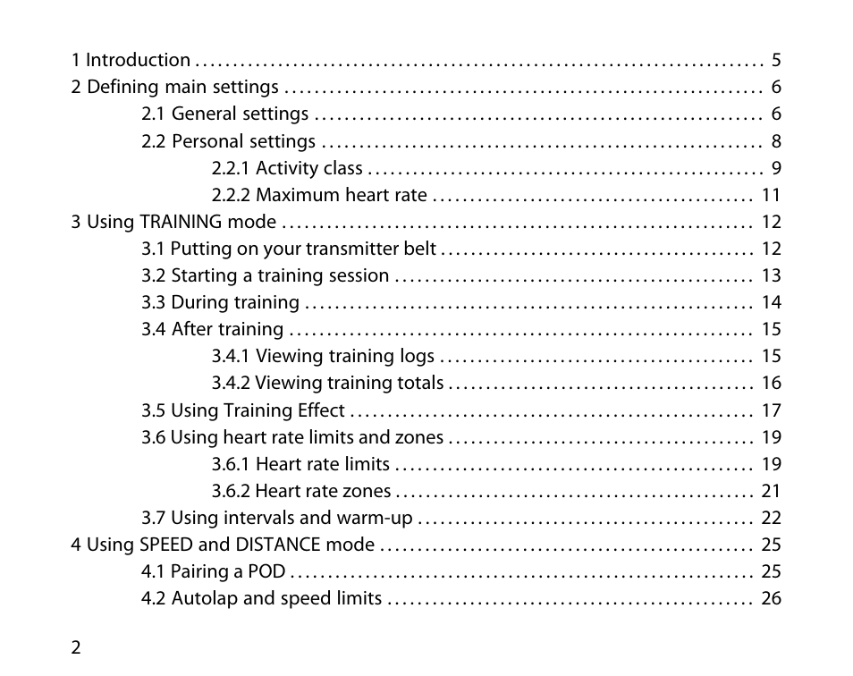 SUUNTO T3C User Guide User Manual | Page 3 / 49