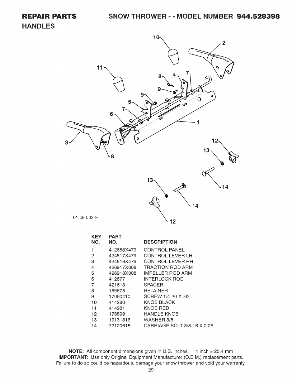 Craftsman 944.528398 User Manual | Page 29 / 48