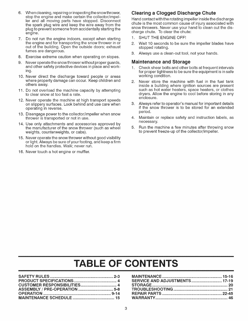 Craftsman 944.528398 User Manual | Page 3 / 48