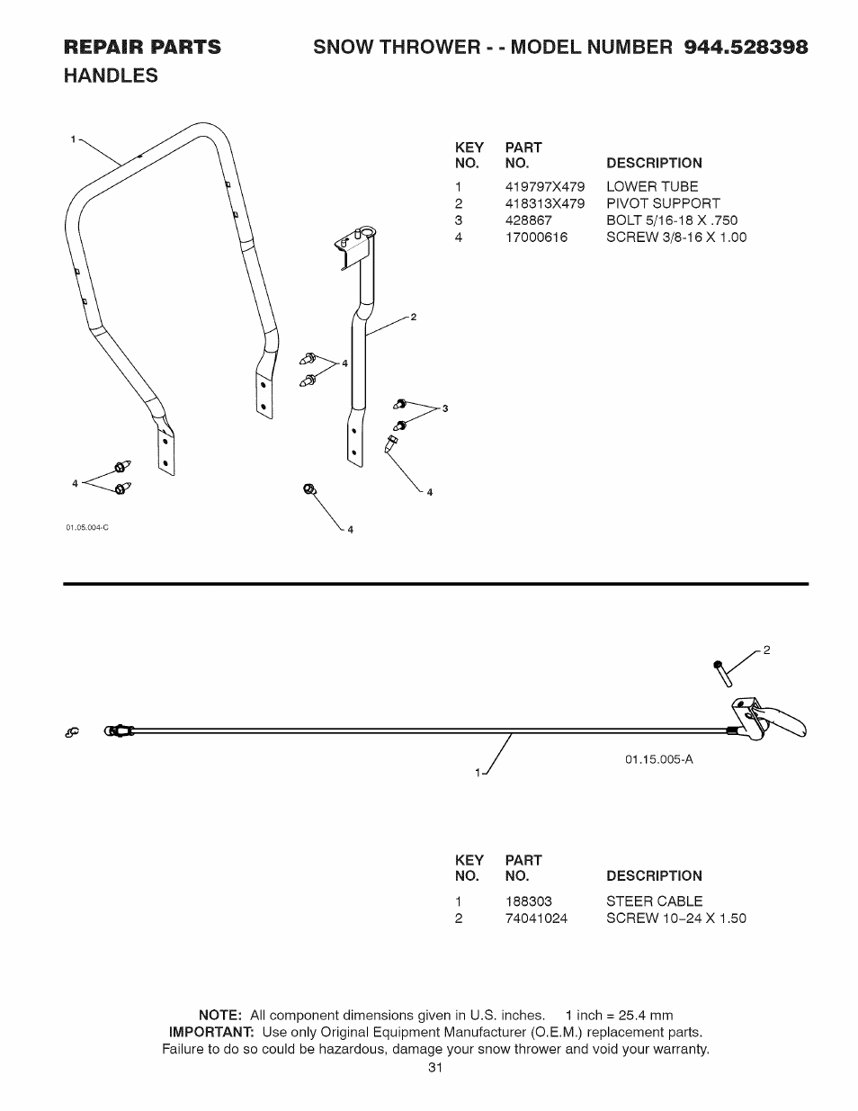 Craftsman 944.528398 User Manual | Page 31 / 48