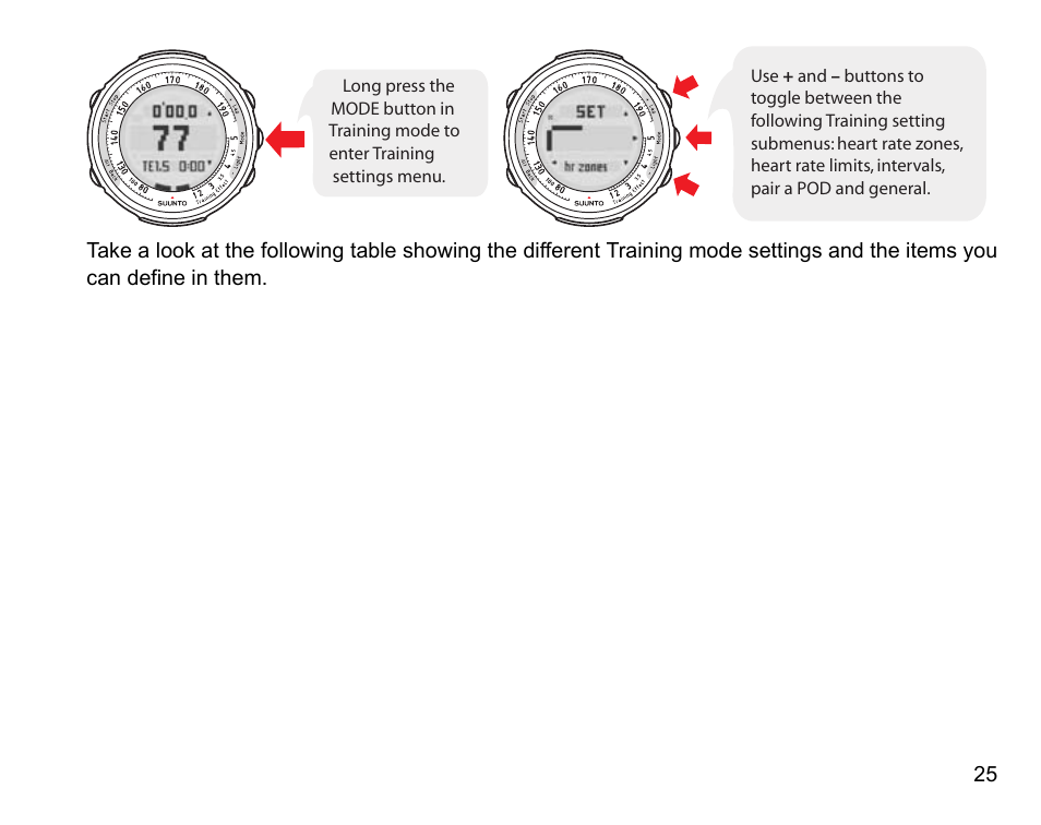 SUUNTO t4 User Manual | Page 27 / 56