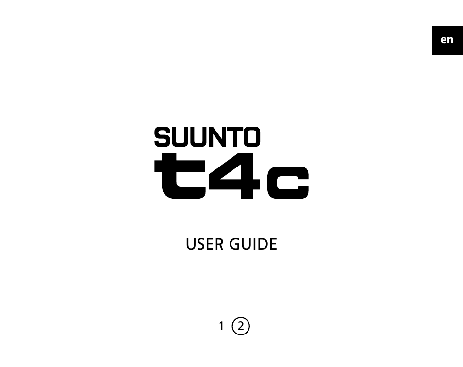 SUUNTO T4C User Guide User Manual | 54 pages