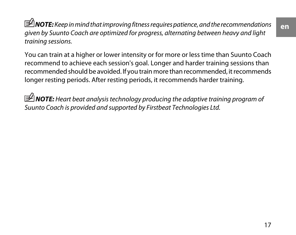 SUUNTO T4C User Guide User Manual | Page 18 / 54