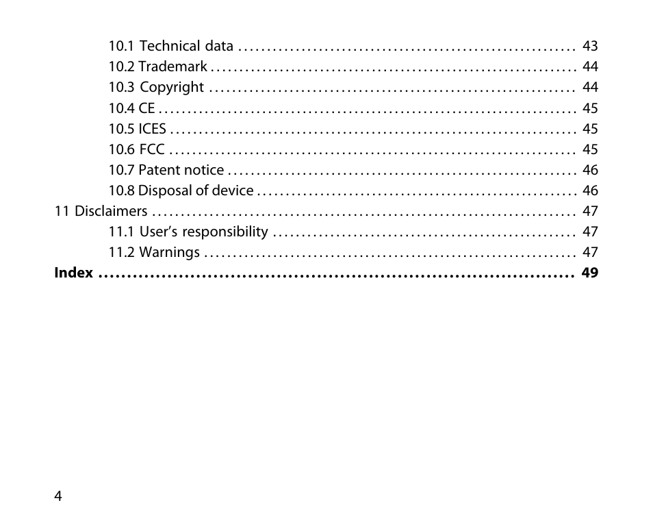 SUUNTO T4C User Guide User Manual | Page 5 / 54
