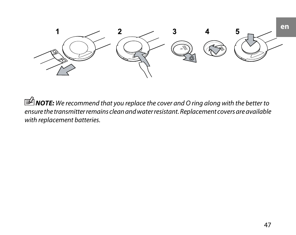 SUUNTO t4d User Manual | Page 48 / 58