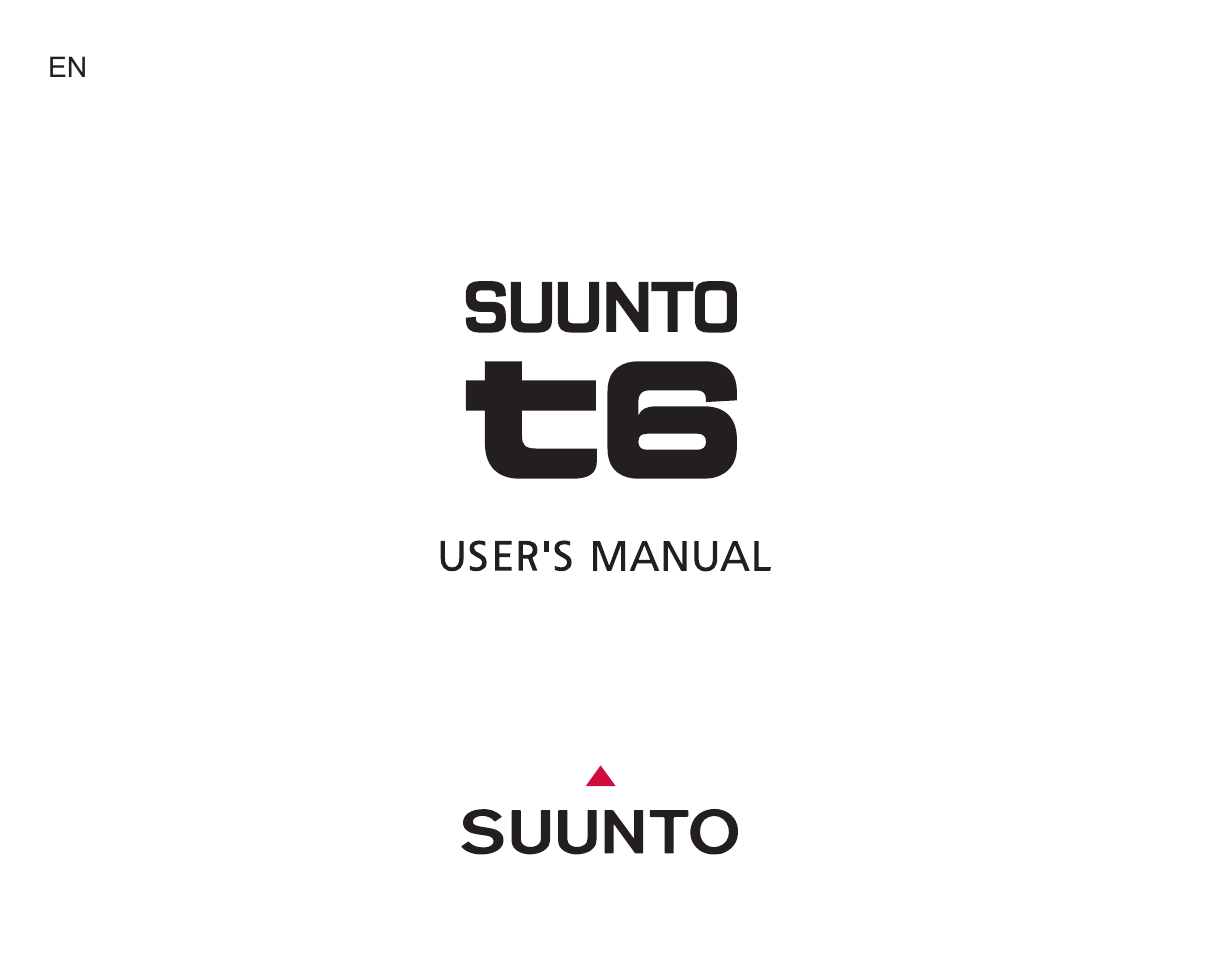 SUUNTO T6 User Manual | 83 pages