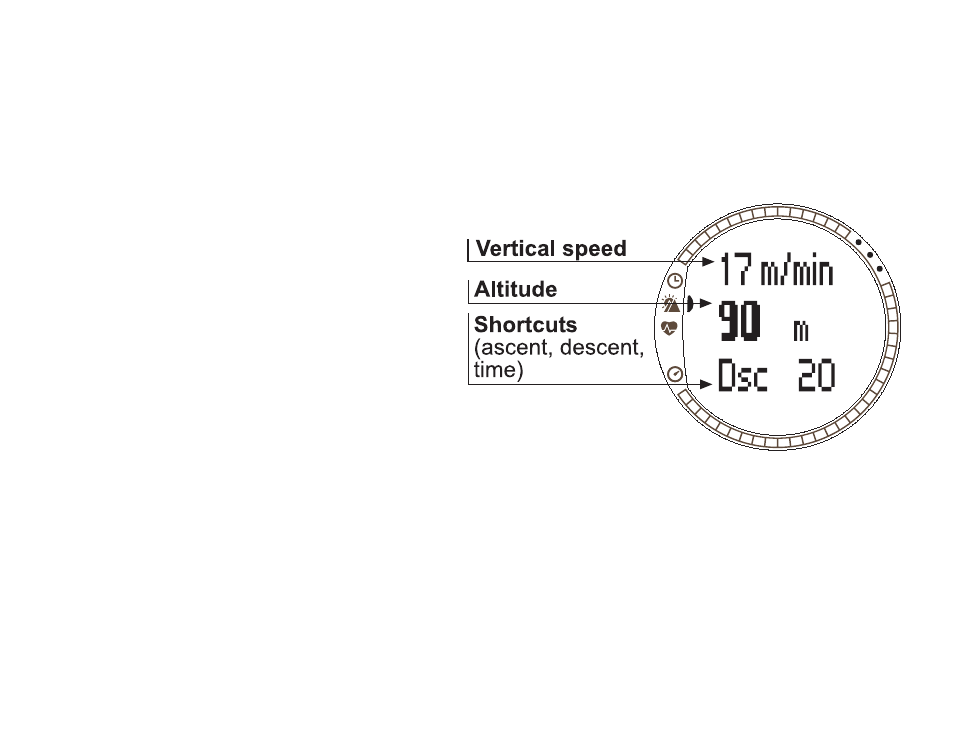 Alti use | SUUNTO T6 User Manual | Page 34 / 83