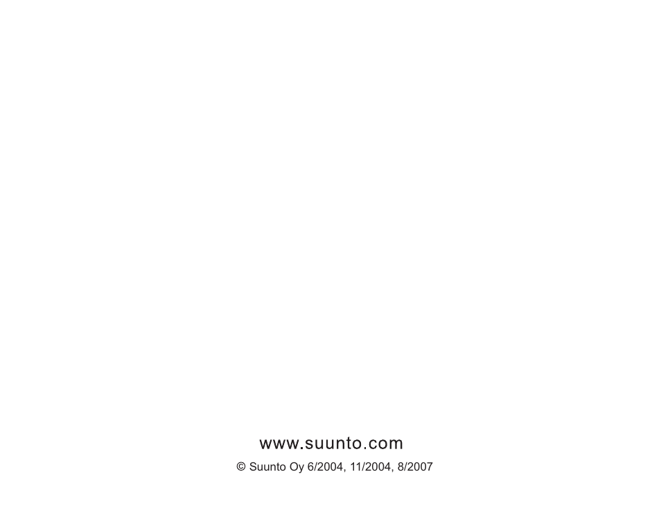SUUNTO T6 User Manual | Page 83 / 83