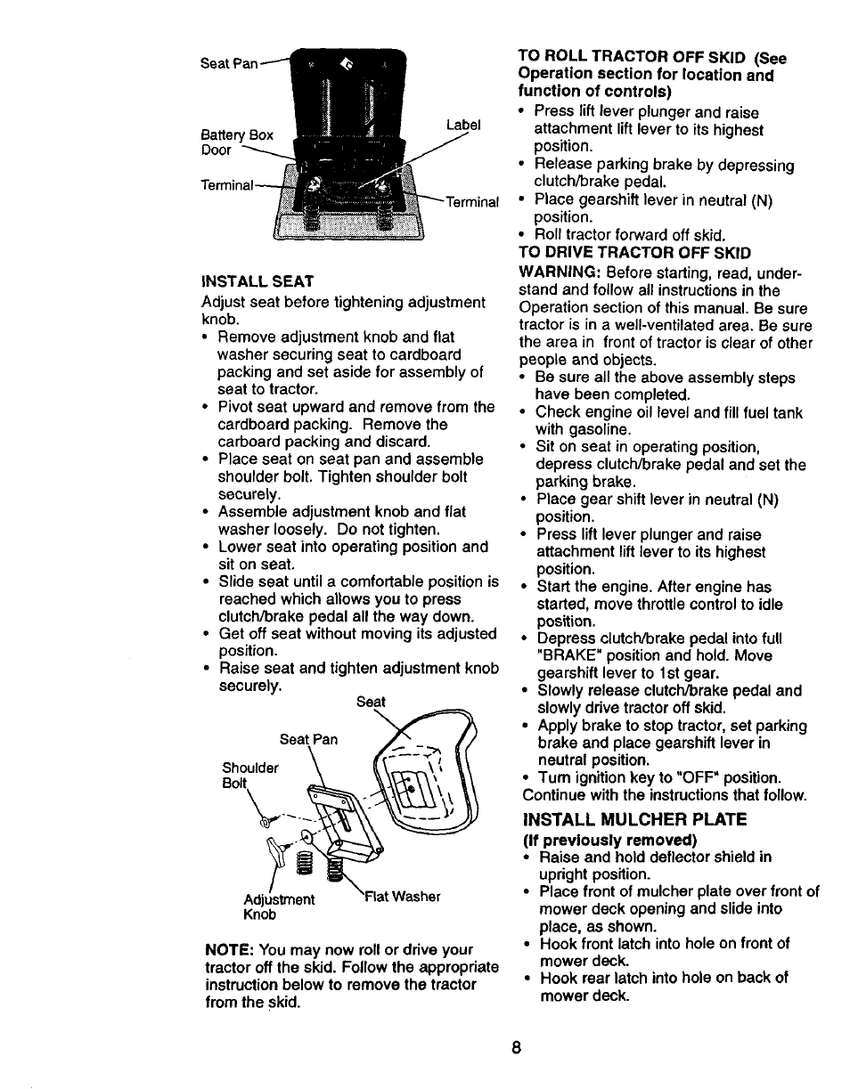 Craftsman 917.270750 User Manual | Page 8 / 60