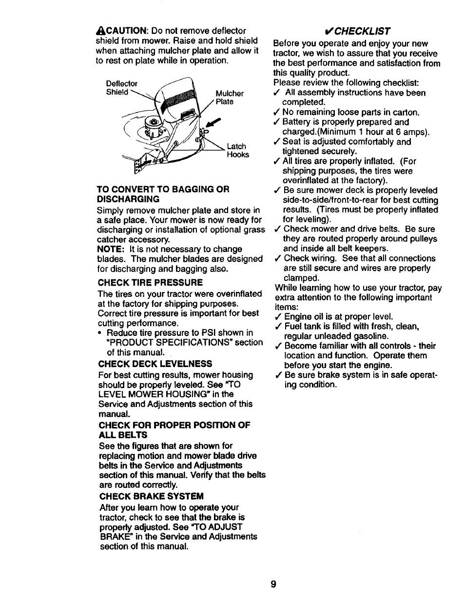 Craftsman 917.270750 User Manual | Page 9 / 60