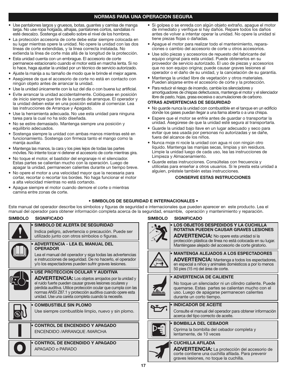 Craftsman 316.79199 User Manual | Page 17 / 32