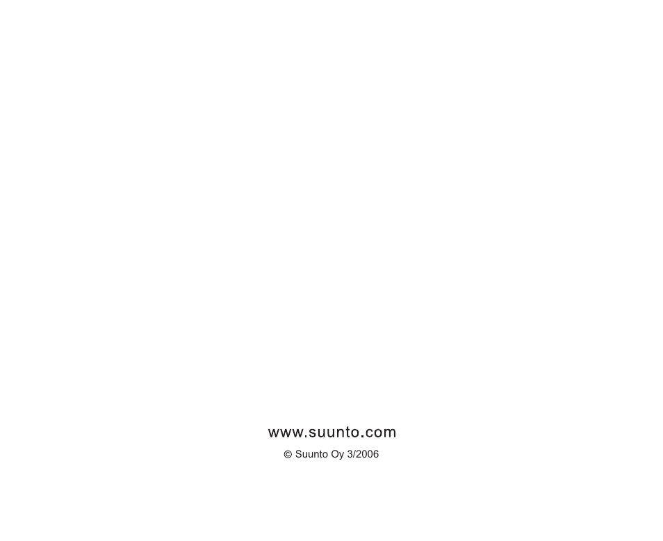 SUUNTO TEAM POD User Manual | Page 182 / 182