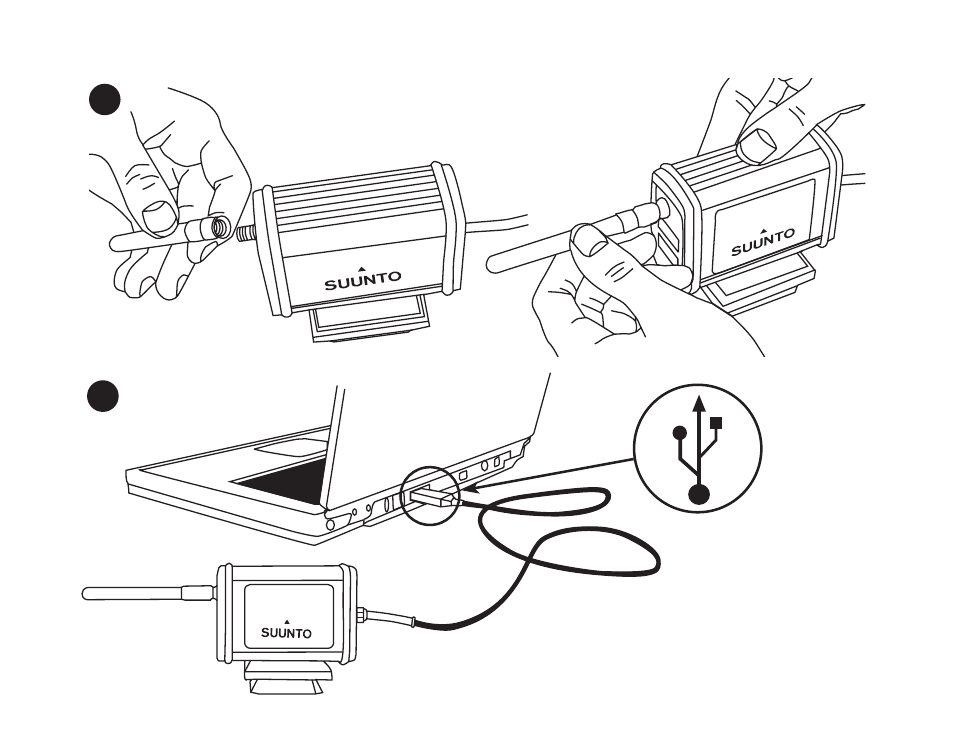 Der zusammenbau des suunto team pod | SUUNTO TEAM POD User Manual | Page 50 / 182