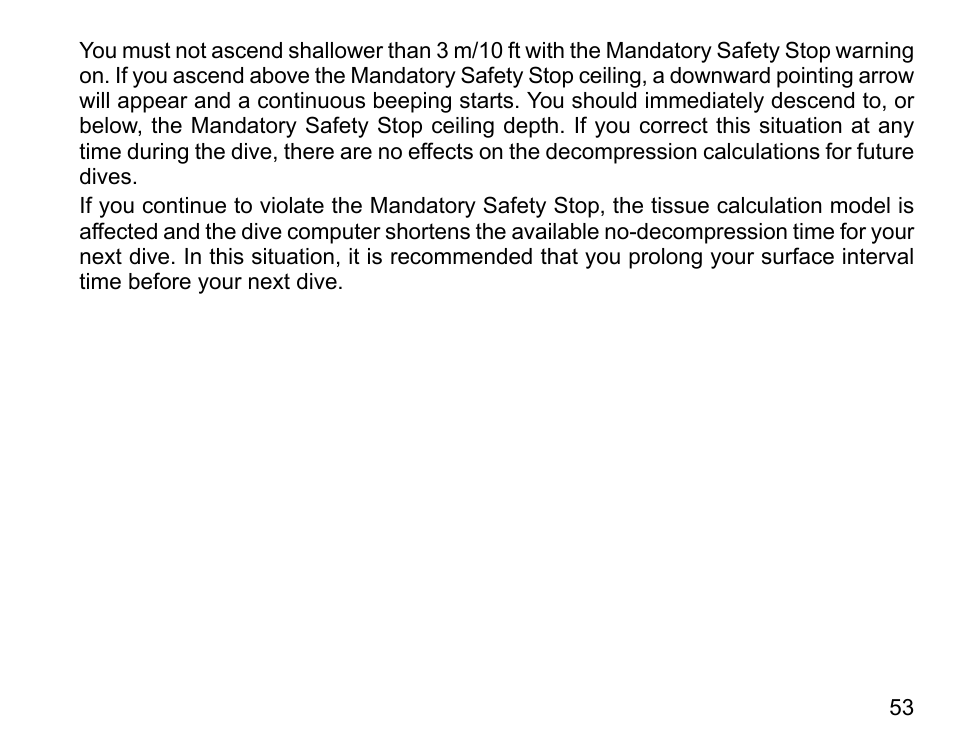 SUUNTO Vyper User Manual | Page 53 / 122