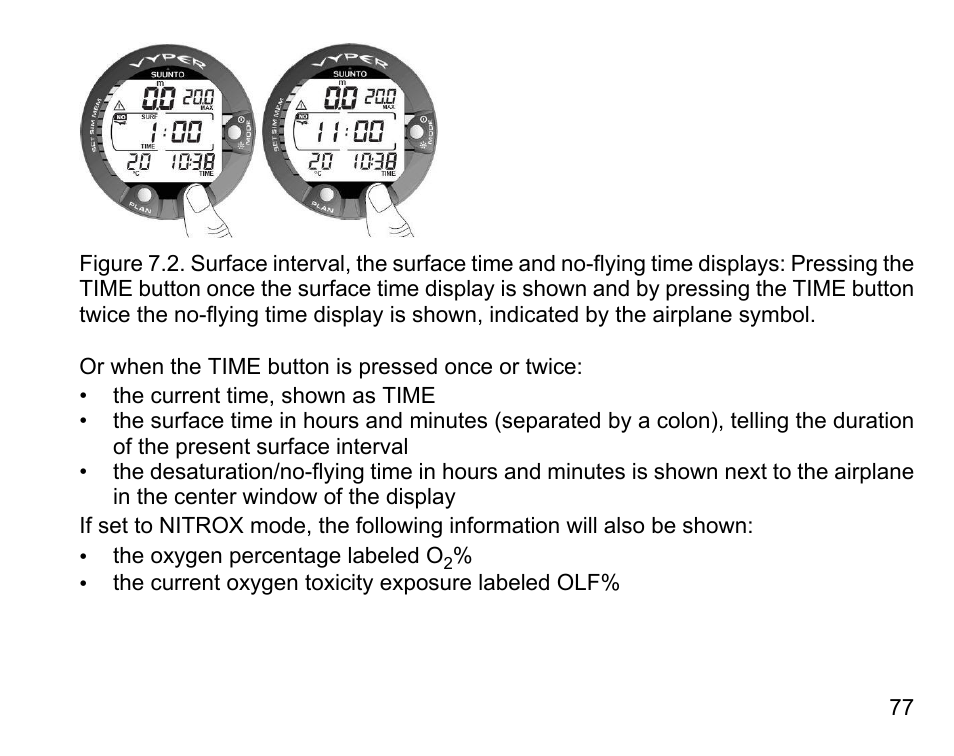 SUUNTO Vyper User Manual | Page 77 / 122