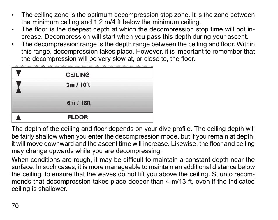 SUUNTO Vyper Air User Manual | Page 70 / 124