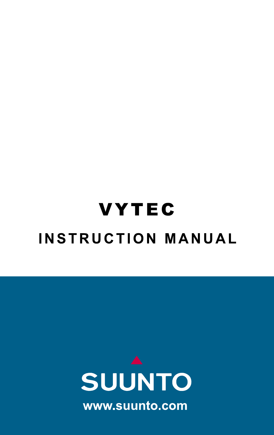 SUUNTO VYTEC User Manual | 84 pages