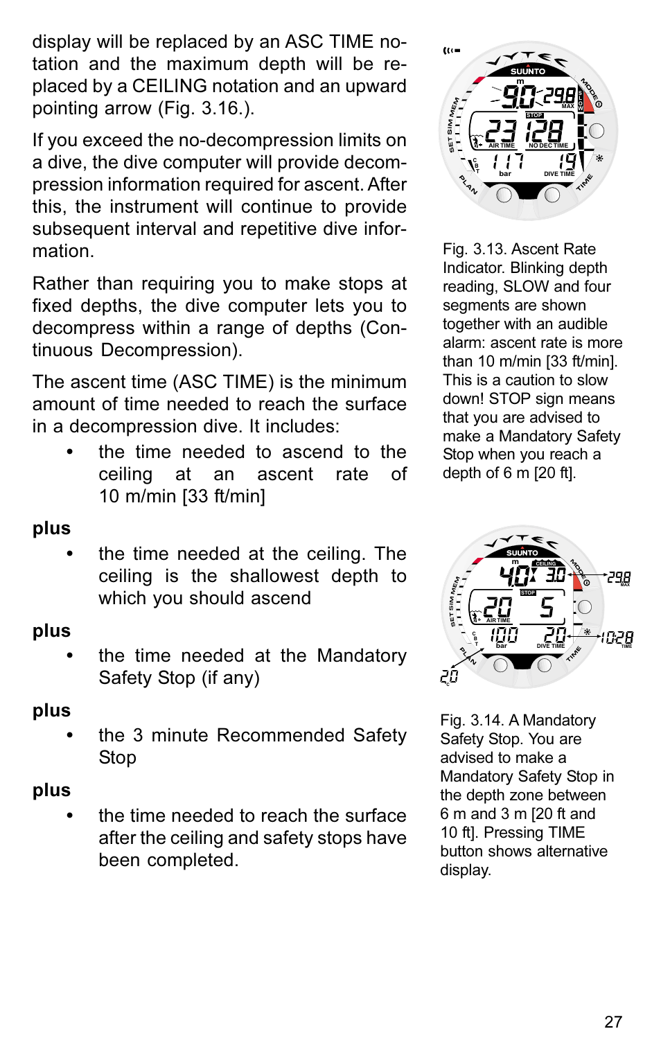 SUUNTO VYTEC User Manual | Page 29 / 84