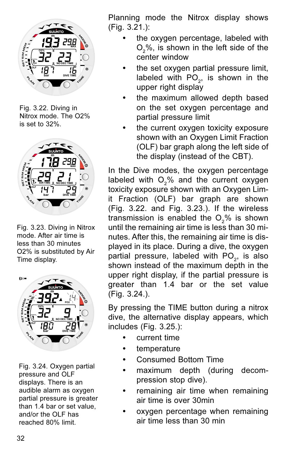 SUUNTO VYTEC User Manual | Page 34 / 84