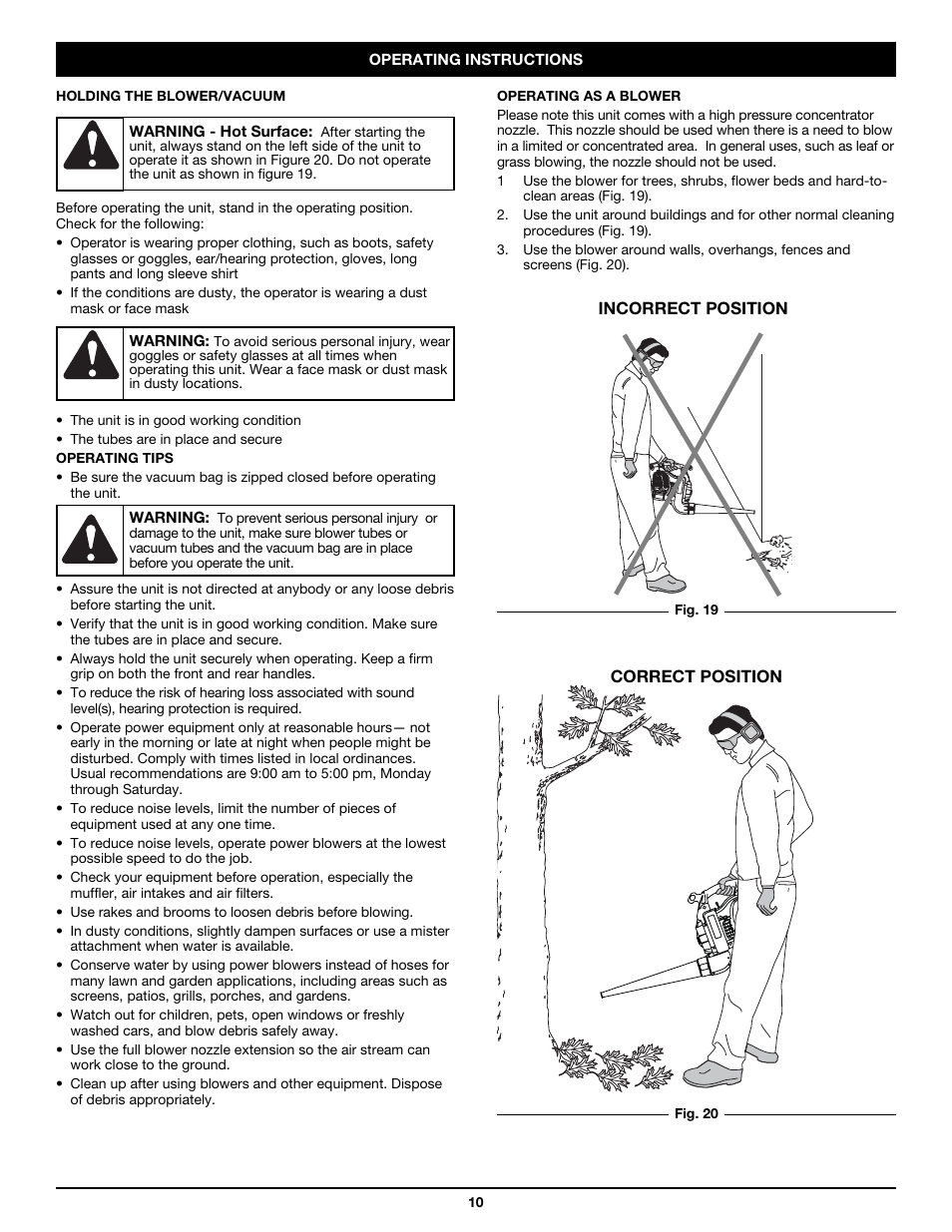 Craftsman 316.79498 User Manual | Page 10 / 40