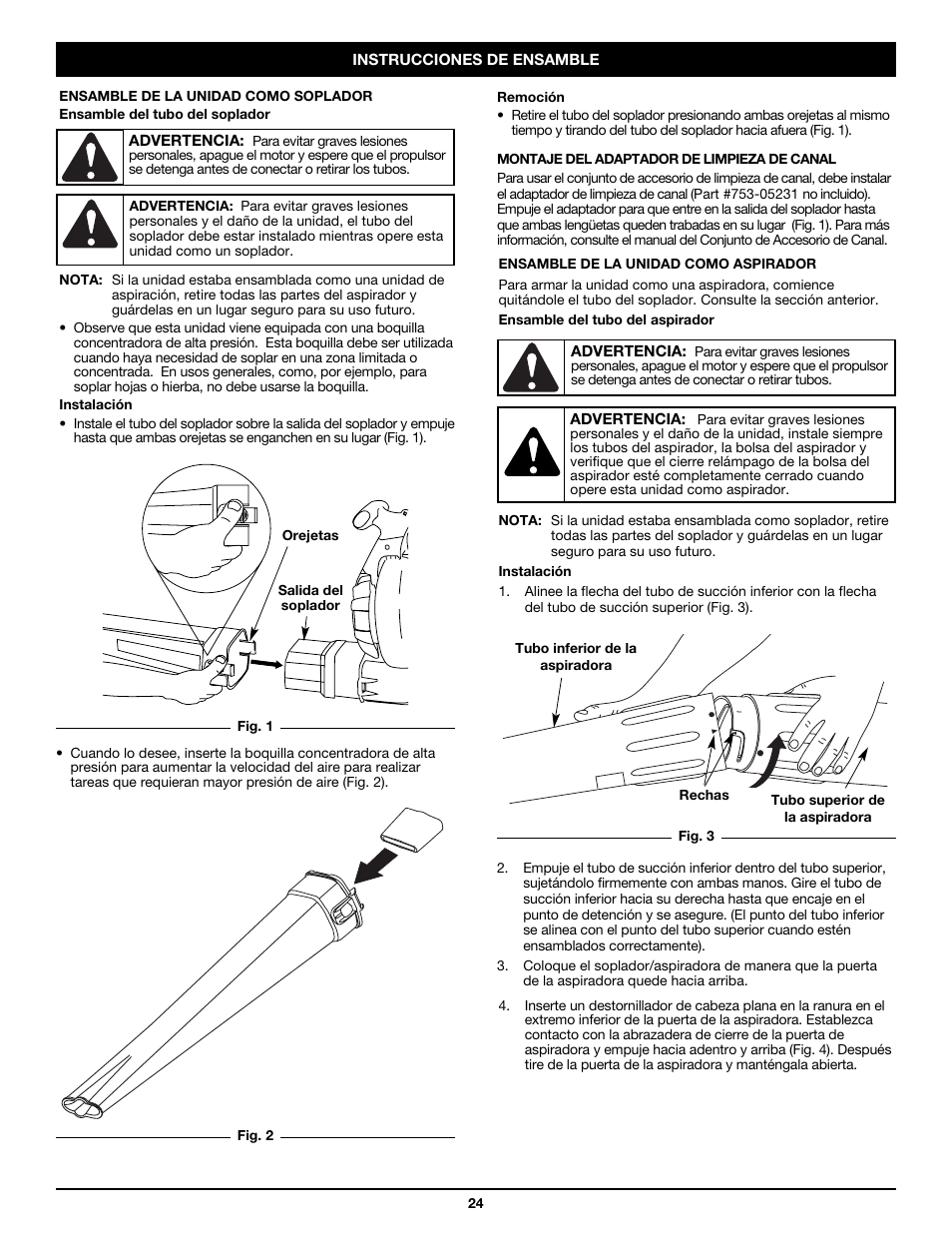 Craftsman 316.79498 User Manual | Page 24 / 40