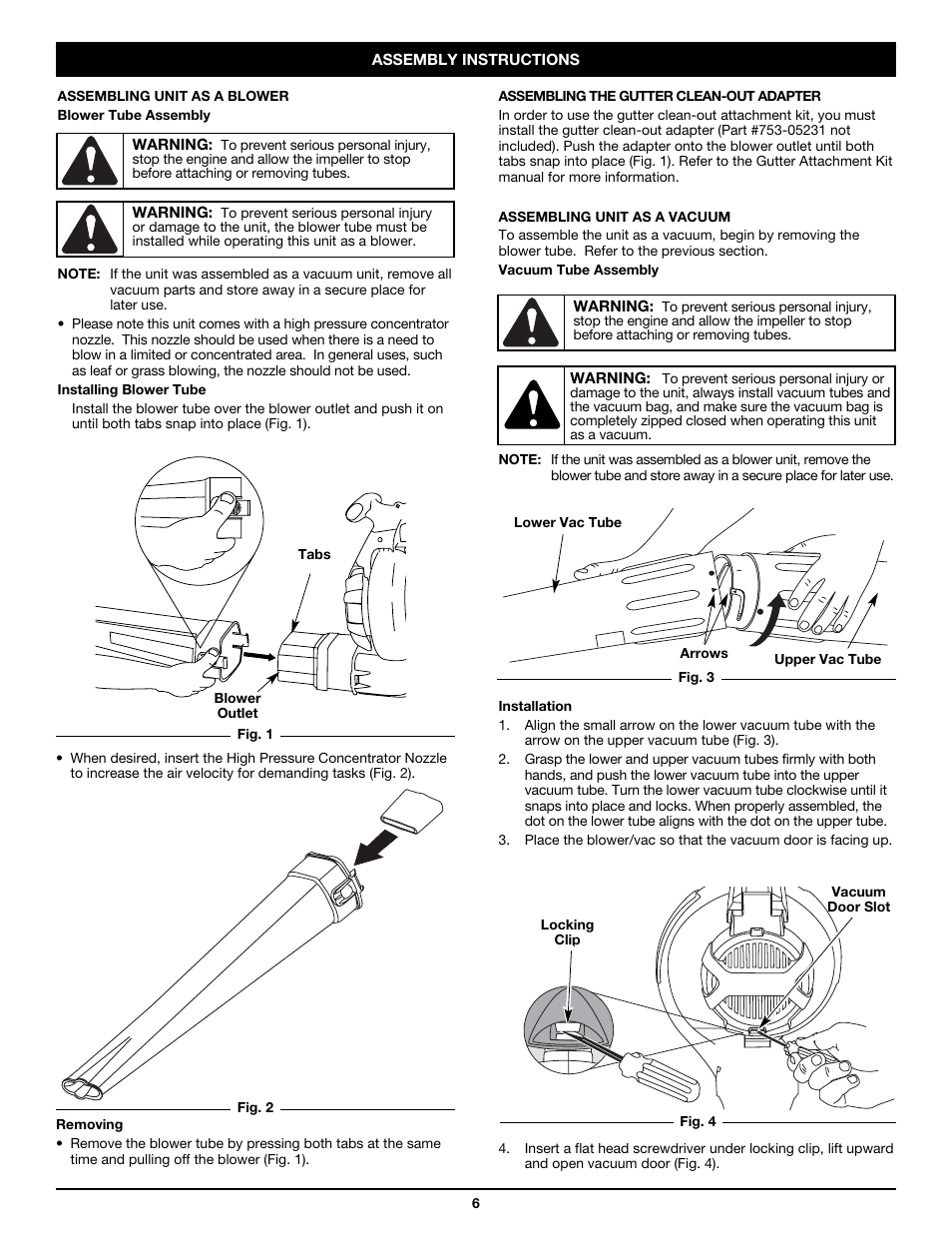 Craftsman 316.79498 User Manual | Page 6 / 40
