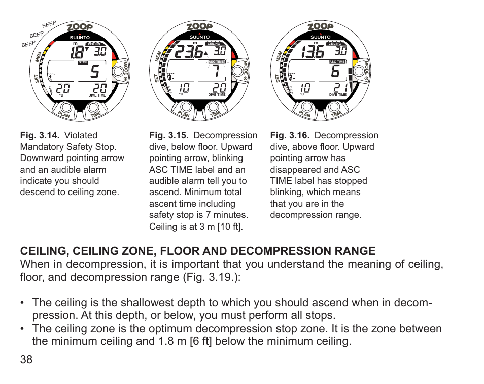 SUUNTO Zoop User Manual | Page 40 / 108