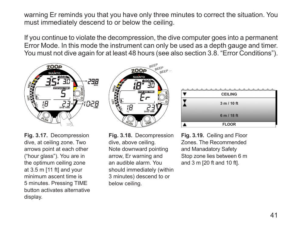 SUUNTO Zoop User Manual | Page 43 / 108