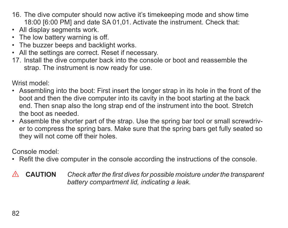 SUUNTO Zoop User Manual | Page 84 / 108