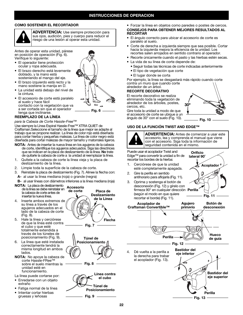 Craftsman 316.79187 User Manual | Page 22 / 32