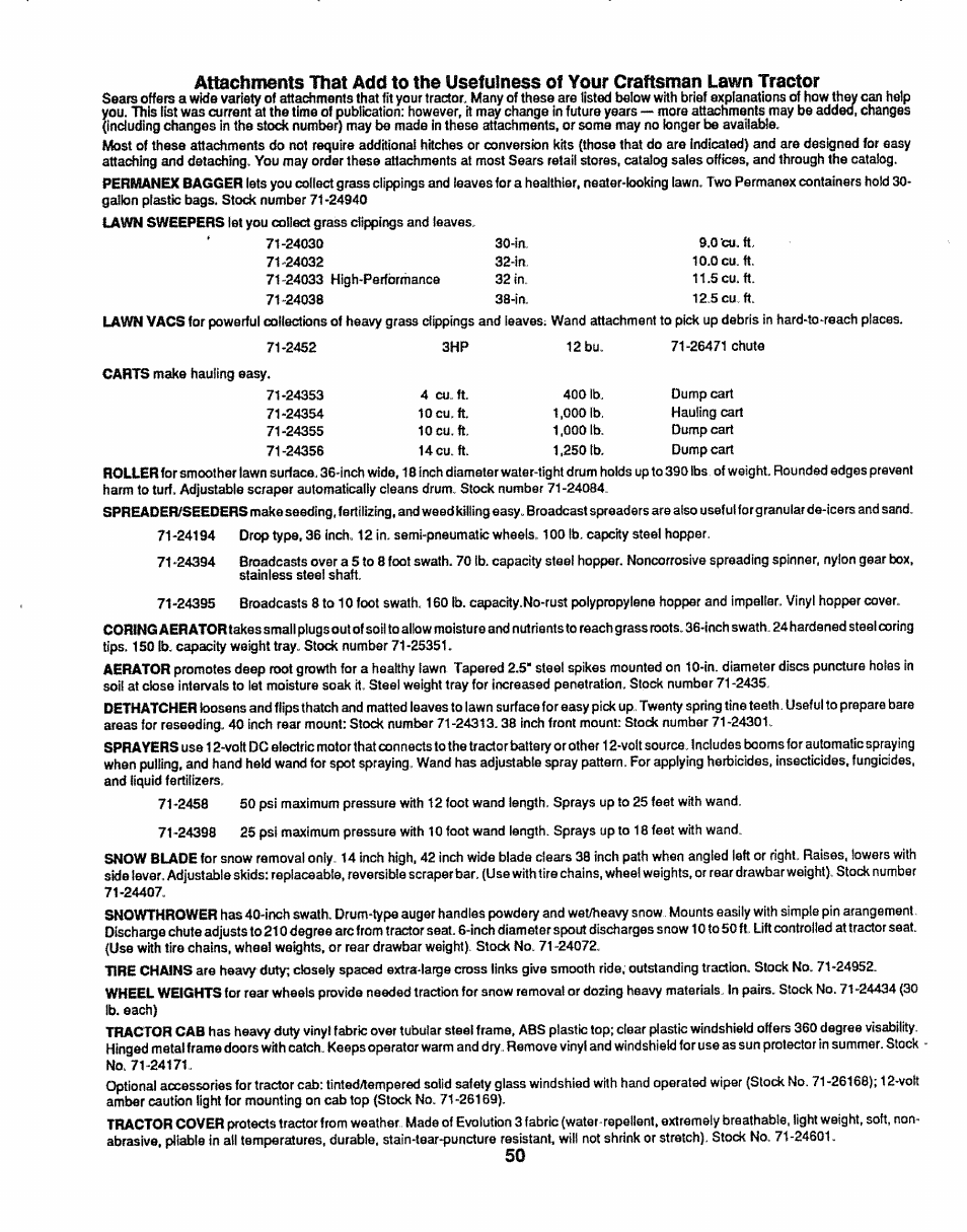 Craftsman 917.254611 User Manual | Page 50 / 52