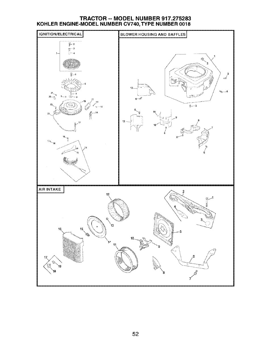 Craftsman 917.275283 User Manual | Page 52 / 60