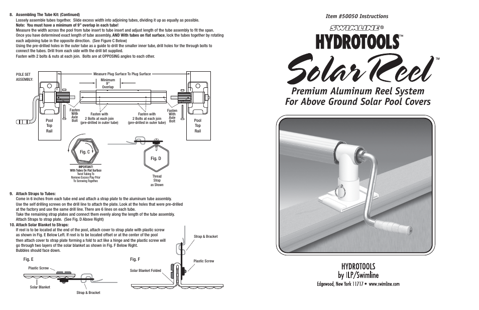 Swimline 50050 Page 1 User Manual | 1 page