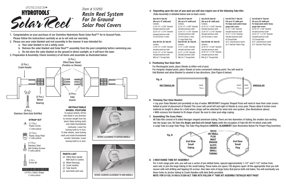 Swimline 51050 Page 2 User Manual | 1 page