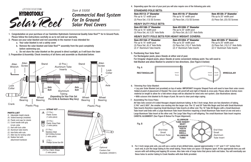 Swimline 55000 Page 2 User Manual | 1 page