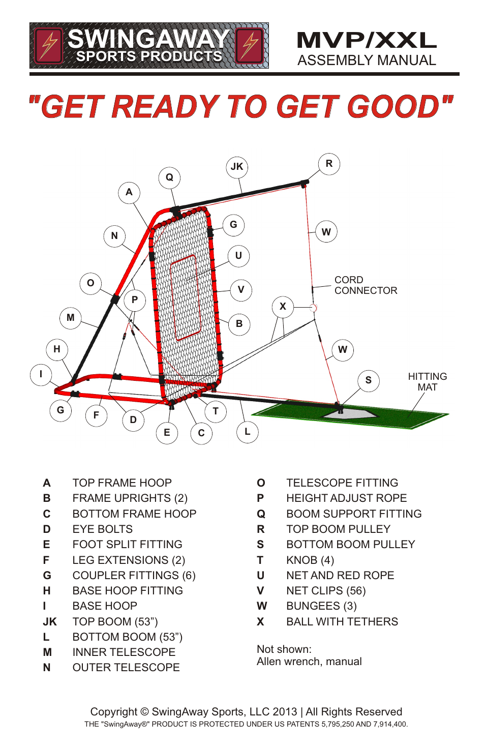 SwingAway SWGSB100 User Manual | 24 pages