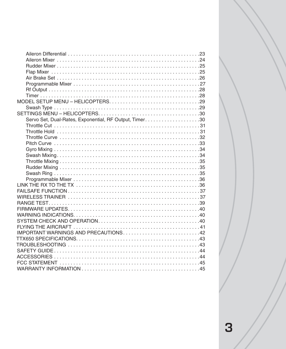 Tactic TTX650 6-Ch SLT Computer User Manual | Page 3 / 48