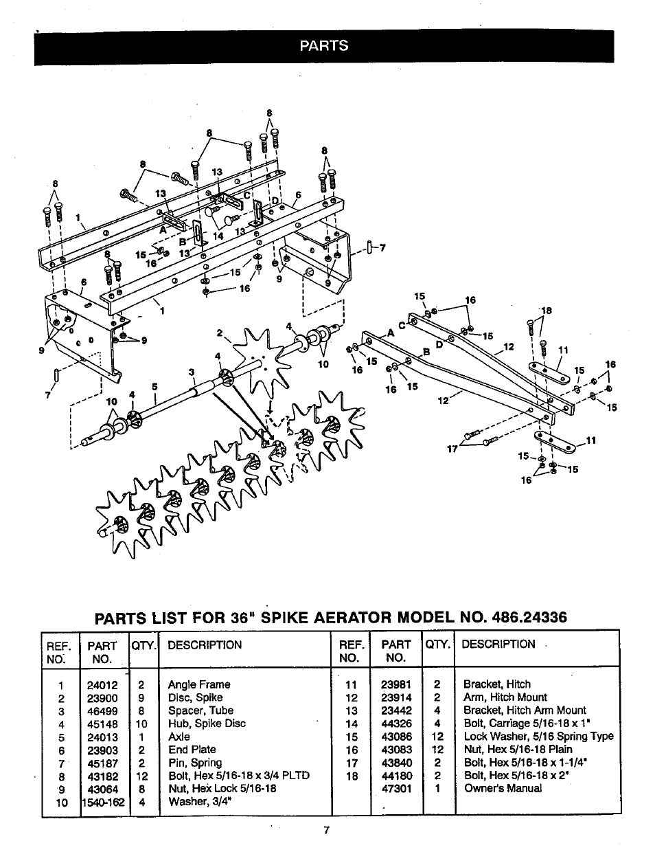 Craftsman 486.24336 User Manual | Page 7 / 8