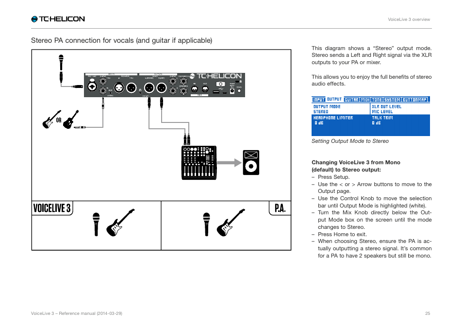 TC-Helicon VoiceLive 3 - Reference Manual User Manual | Page 27 / 127