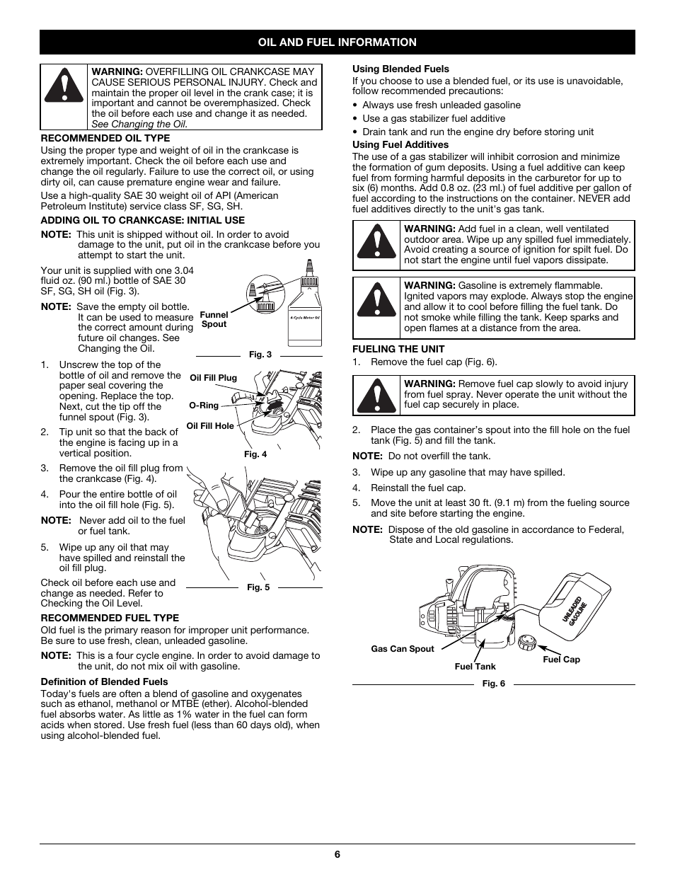 Craftsman 316.79617 User Manual | Page 6 / 36