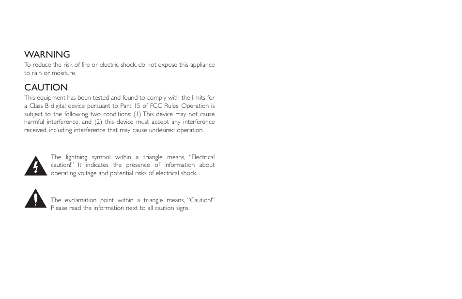 Warning, Caution | TC-Helicon VoiceLive 2 User manual User Manual | Page 2 / 105