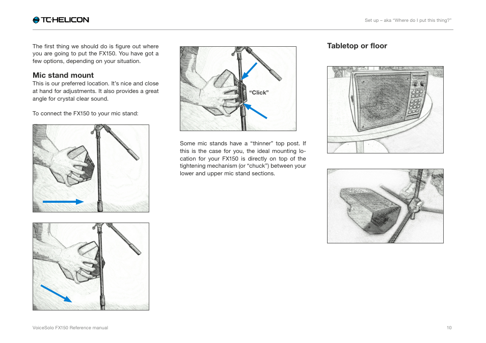 TC-Helicon Voicesolo FX150 - Reference Manual User Manual | Page 12 / 40