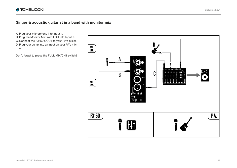 Fx150 | TC-Helicon Voicesolo FX150 - Reference Manual User Manual | Page 27 / 40
