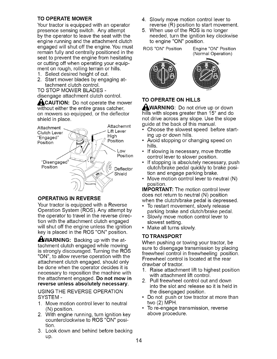 Craftsman 917.275400 User Manual | Page 14 / 56