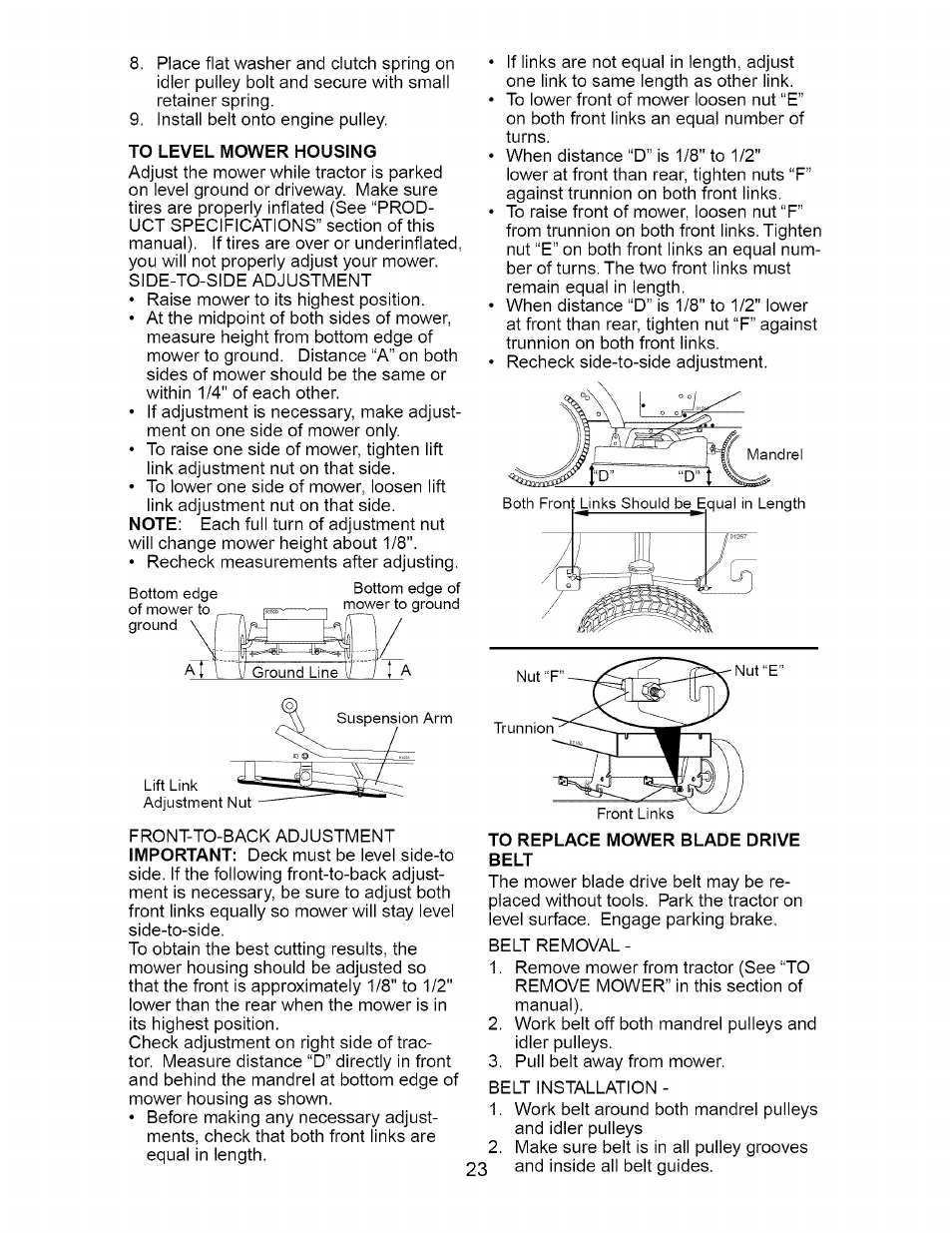 Craftsman 917.275400 User Manual | Page 23 / 56
