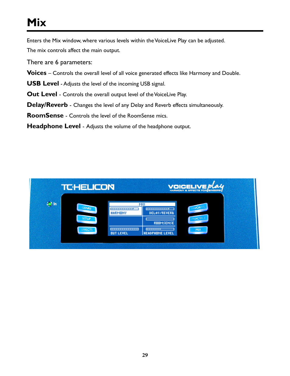 TC-Helicon VoiceLive Play Details Manual User Manual | Page 29 / 32