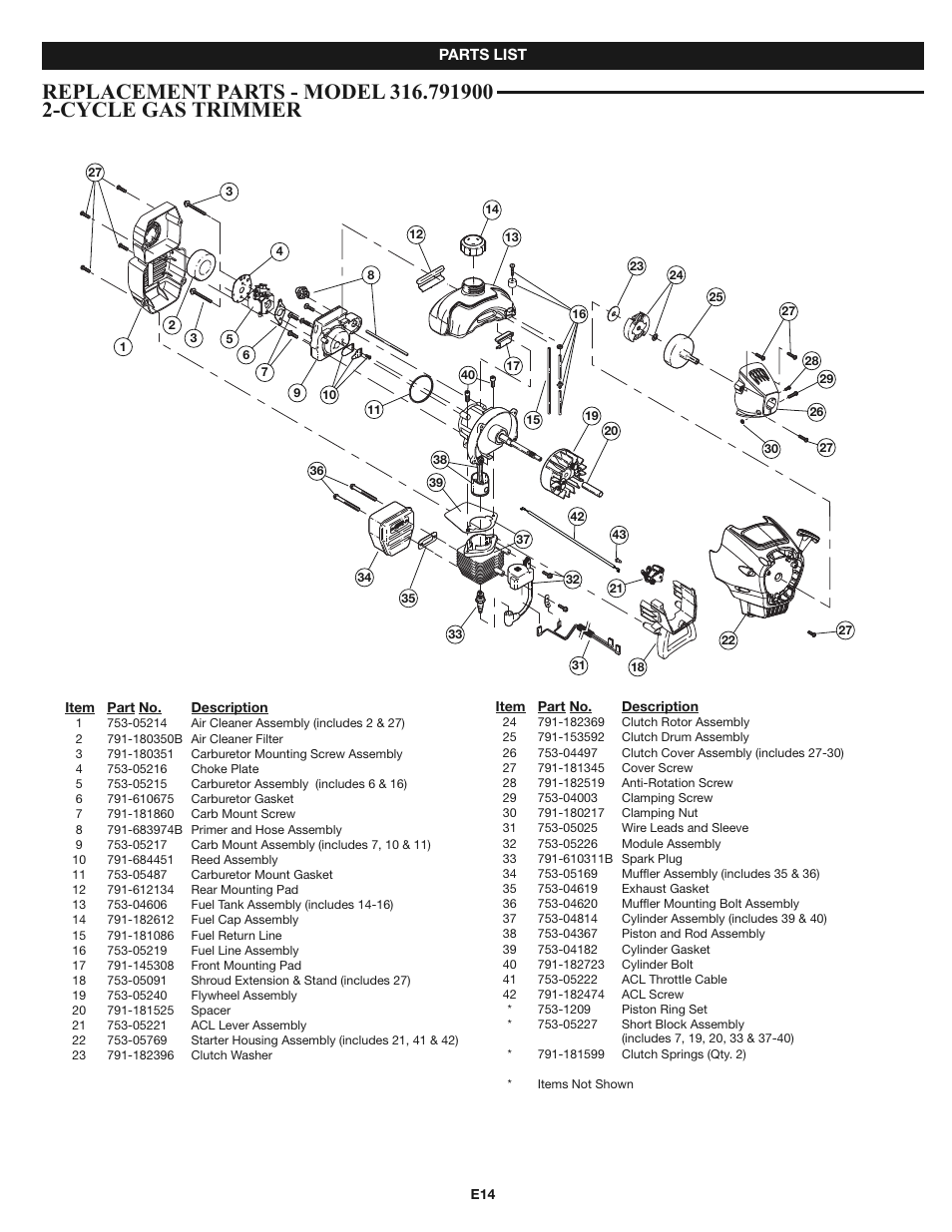 Craftsman 316.7919 User Manual | Page 26 / 28