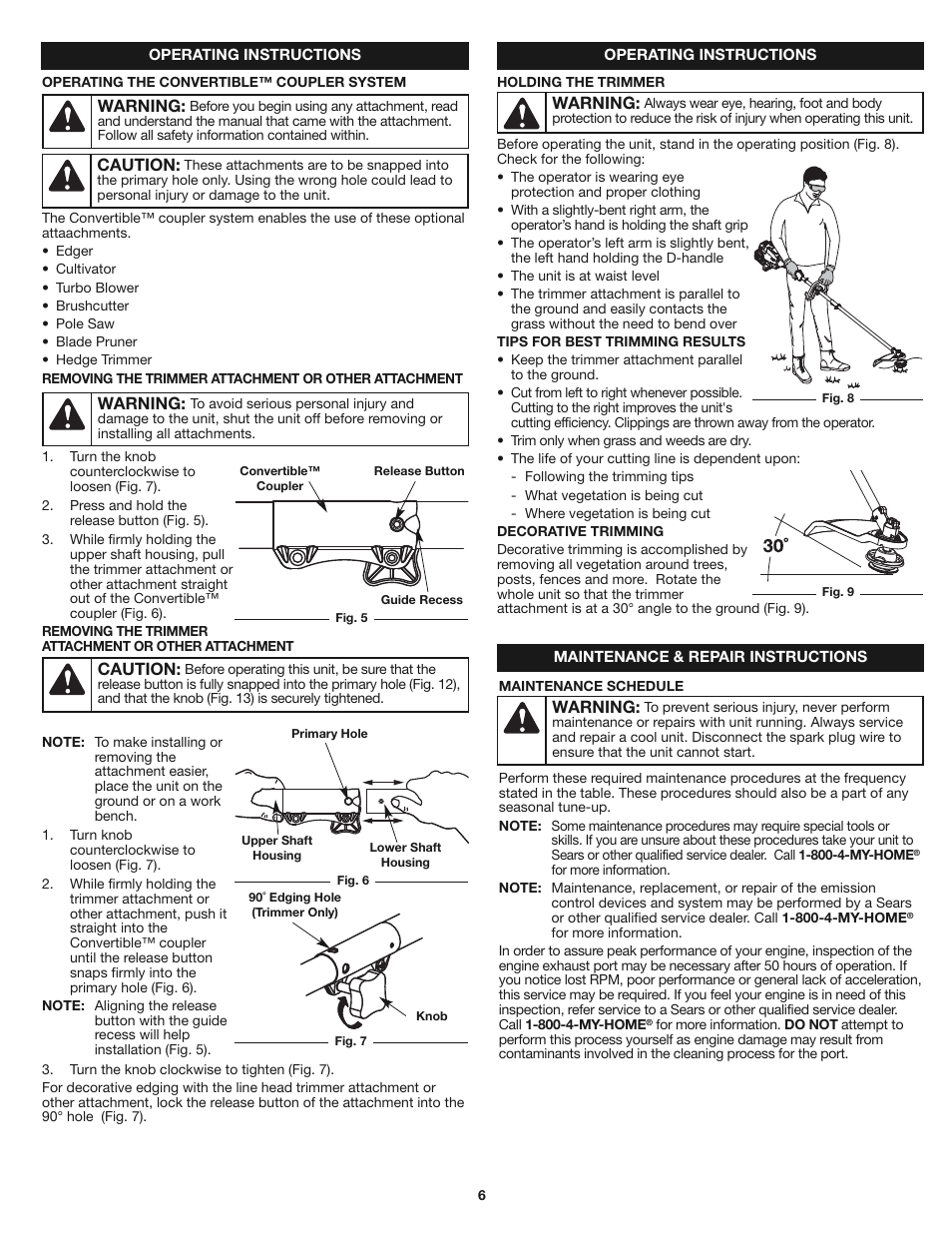 Craftsman 316.7919 User Manual | Page 6 / 28