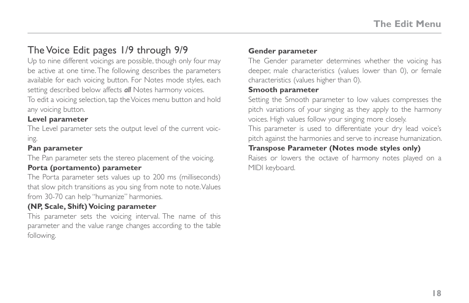 TC-Helicon VoiceLive Touch 2 Reference Manual User Manual | Page 24 / 98