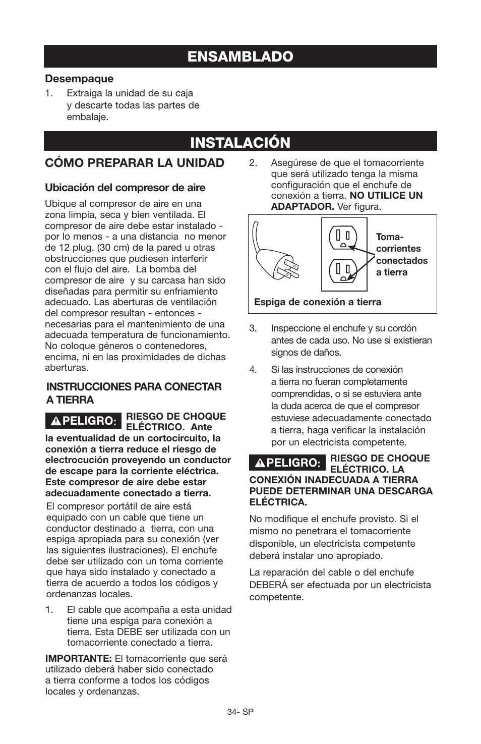 Ensamblado instalación, Cómo preparar la unidad | Craftsman 919.166442 User Manual | Page 30 / 44